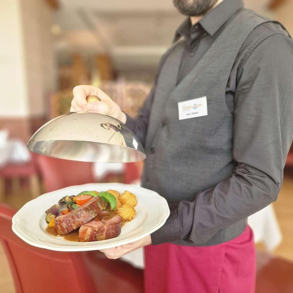 Hotel Ratswaage ماغديبورغ المطعم الصورة